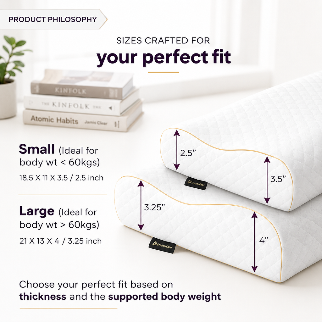 Memory Foam Orthopaedic Pillow